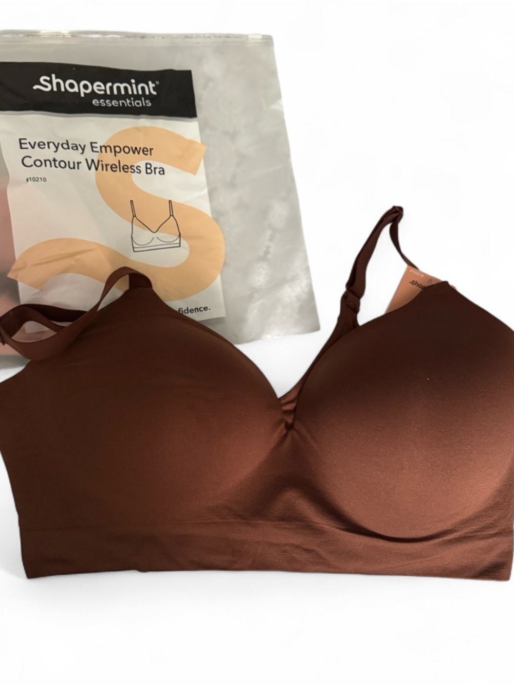 NWT Shapermint Essentials Everyday Empower Contour Wireless Bra  3XL